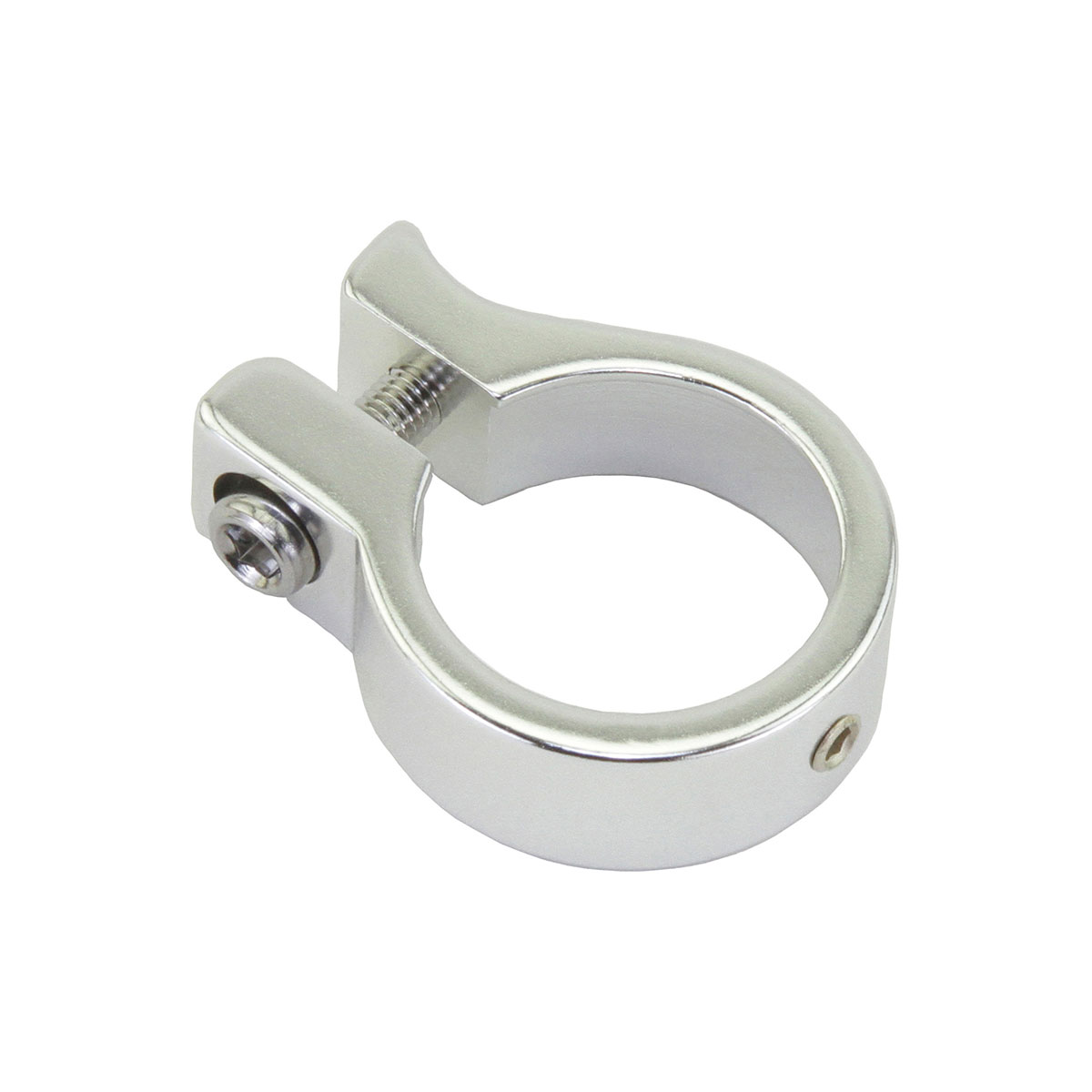 Alloy Seatpost Clamp Outer Diameter 28.6mm 324 Chrome.